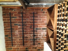 Load image into Gallery viewer, Wall Mounted Wine Rack - 12 Bottle TRENT™ Black & White