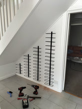 Load image into Gallery viewer, Wall Mounted Wine Rack - 12 Bottle TRENT™ Black & White