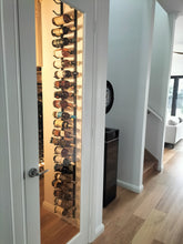 Load image into Gallery viewer, Wall Mounted wine Rack-12 Bottle Label View