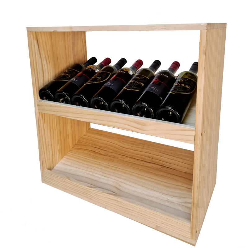 Wine Display Cube 14 Bottle winerack guru