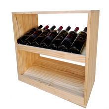 Load image into Gallery viewer, Wine Display Cube 14 Bottle -