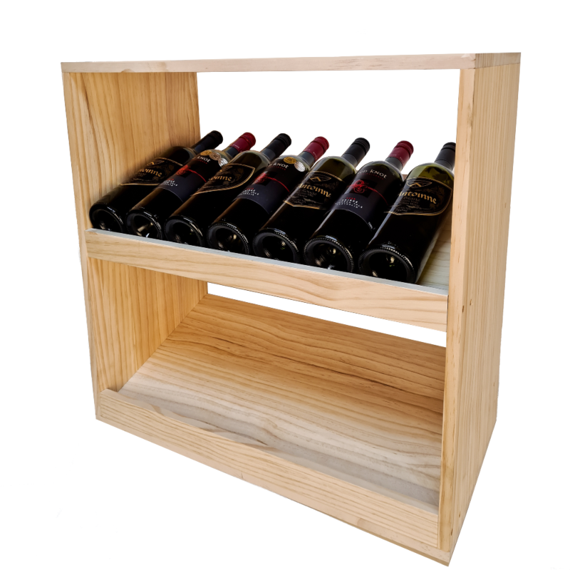 Wine Display Cube 14 Bottle -