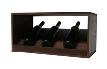 Load image into Gallery viewer, DISPLAY WINE CUBE - HALF HEIGHT DISPLAY CUBE - 7 BOTTLES
