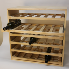 Load image into Gallery viewer, Wine Cube with Shelves
