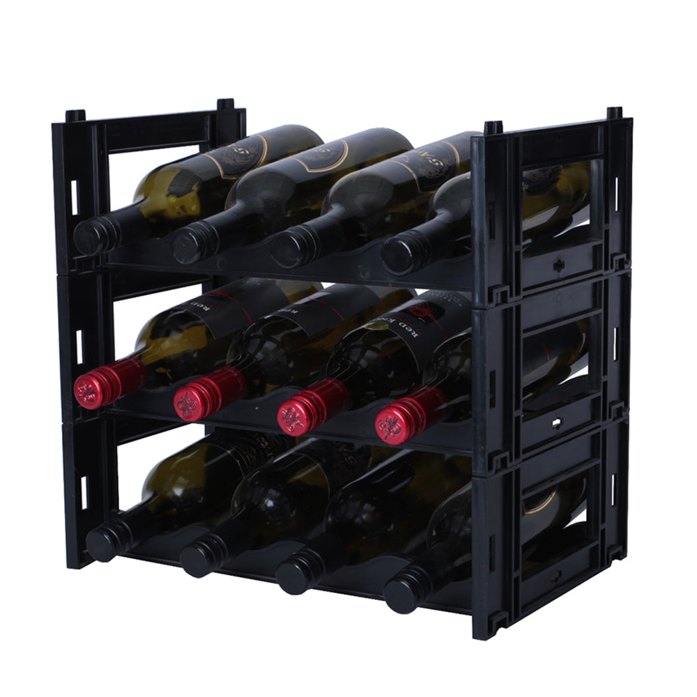 EziRak™ 12 Bottle/ 3 Module Wine Rack modular racking system – winerack ...