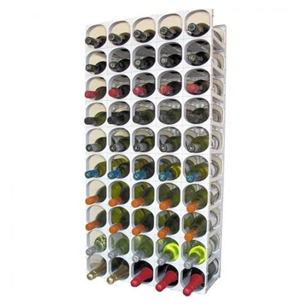 Cellarstack Modular System 50 Bottle CellarStak™ Modular Cellar Pack Wine Rack 50 Pocket ...